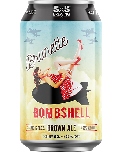 5x5-Brunette Bombshell